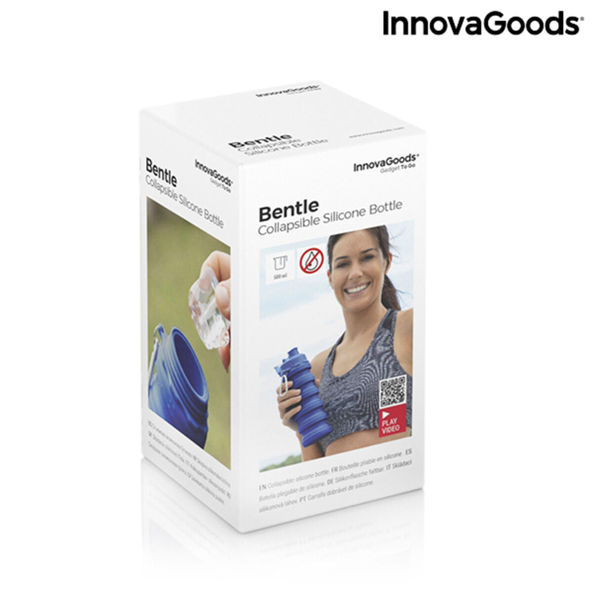 Collapsible Bottle for the Gym, Traveling !! Dishwasher Safe !