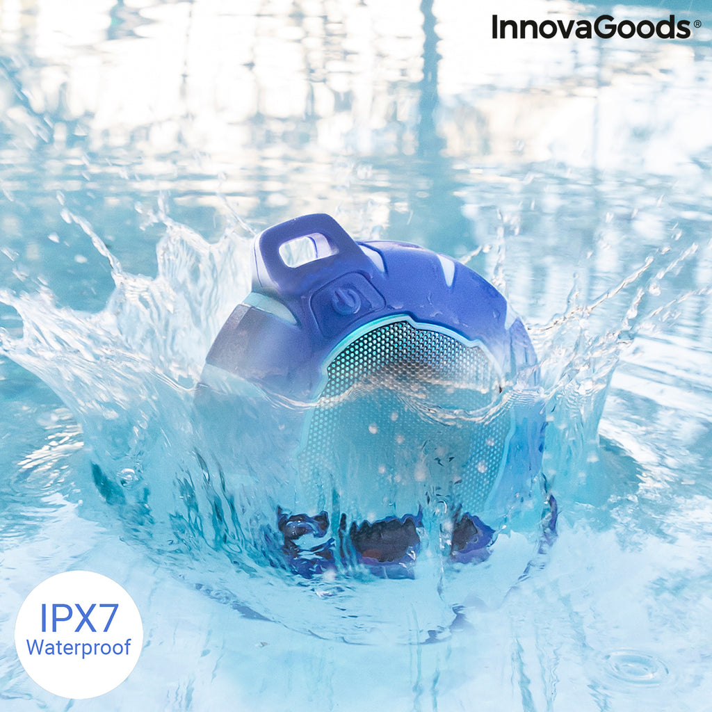 Floating Wireless Speaker with LED Floater
