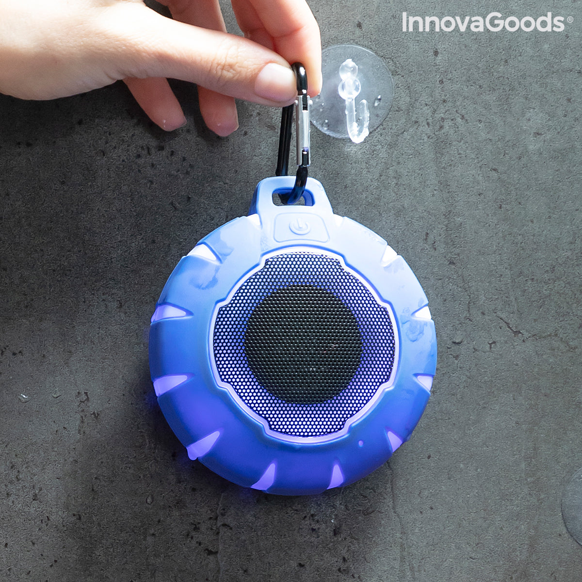 Floating Wireless Speaker with LED Floater