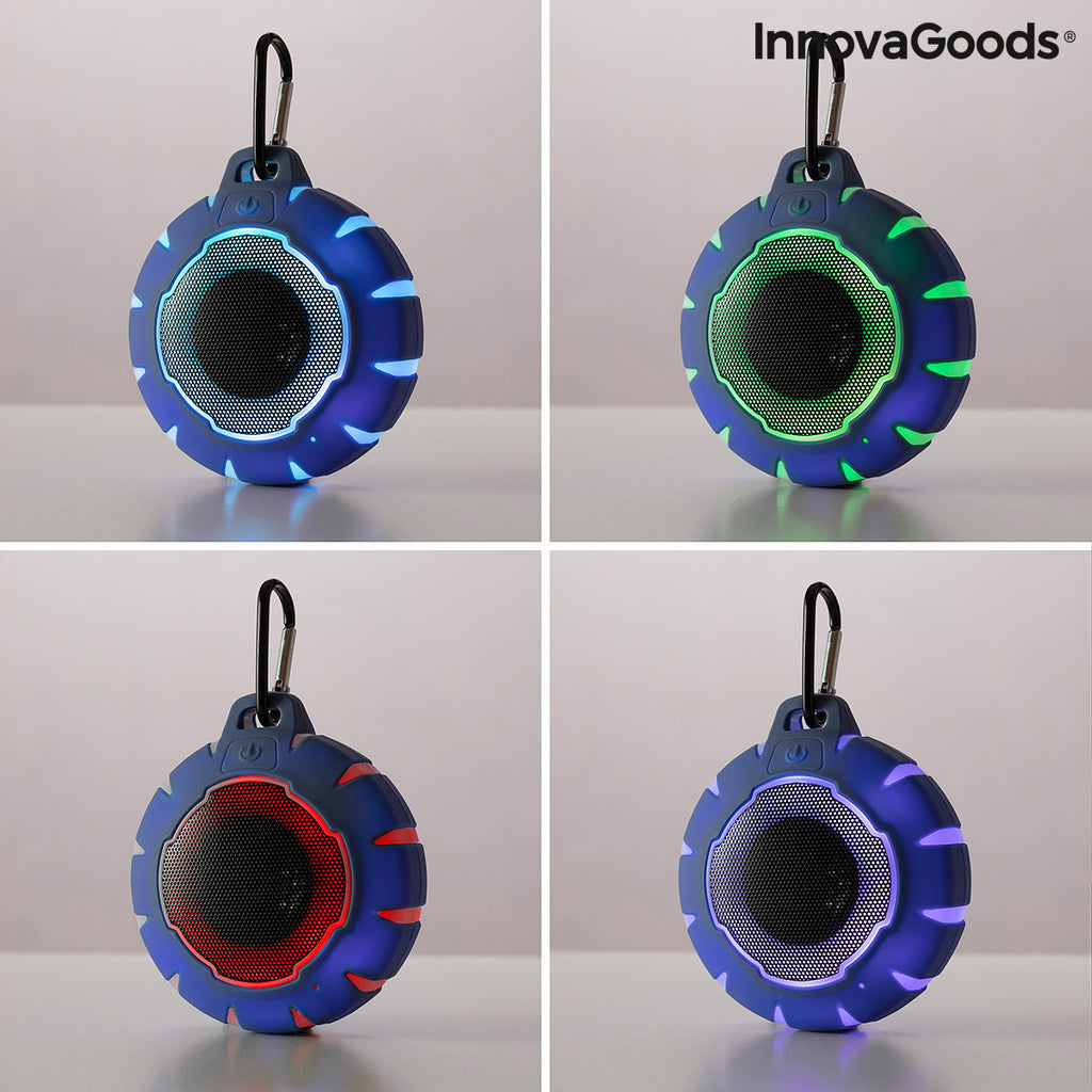 Floating Wireless Speaker with LED Floater