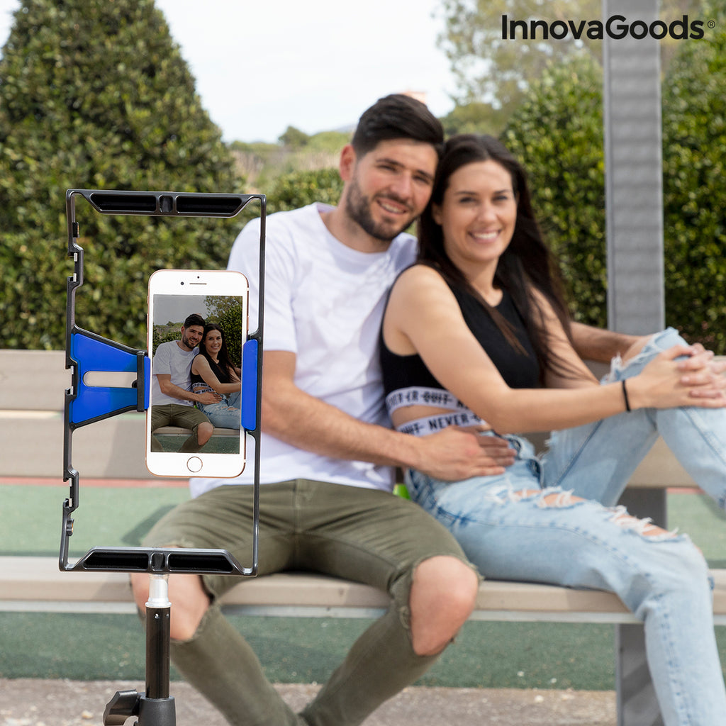 Smartphone Holder with Manual Stabiliser to film like a PRO with your iPhone PRO or Android!!