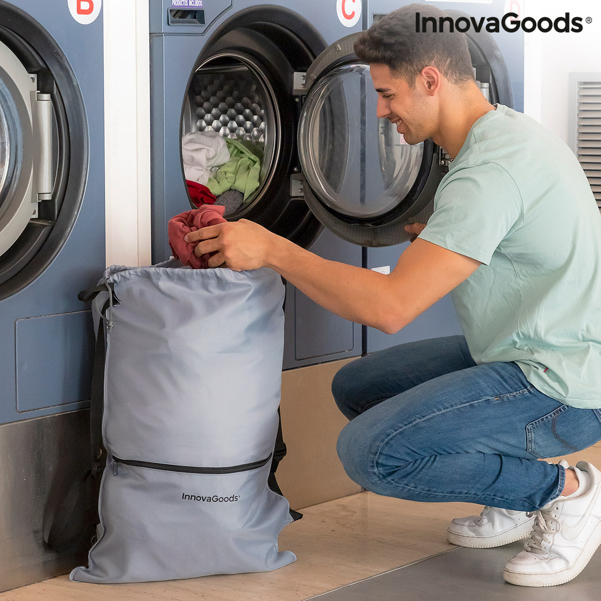 Backpack Laundry Bag 2-in-1