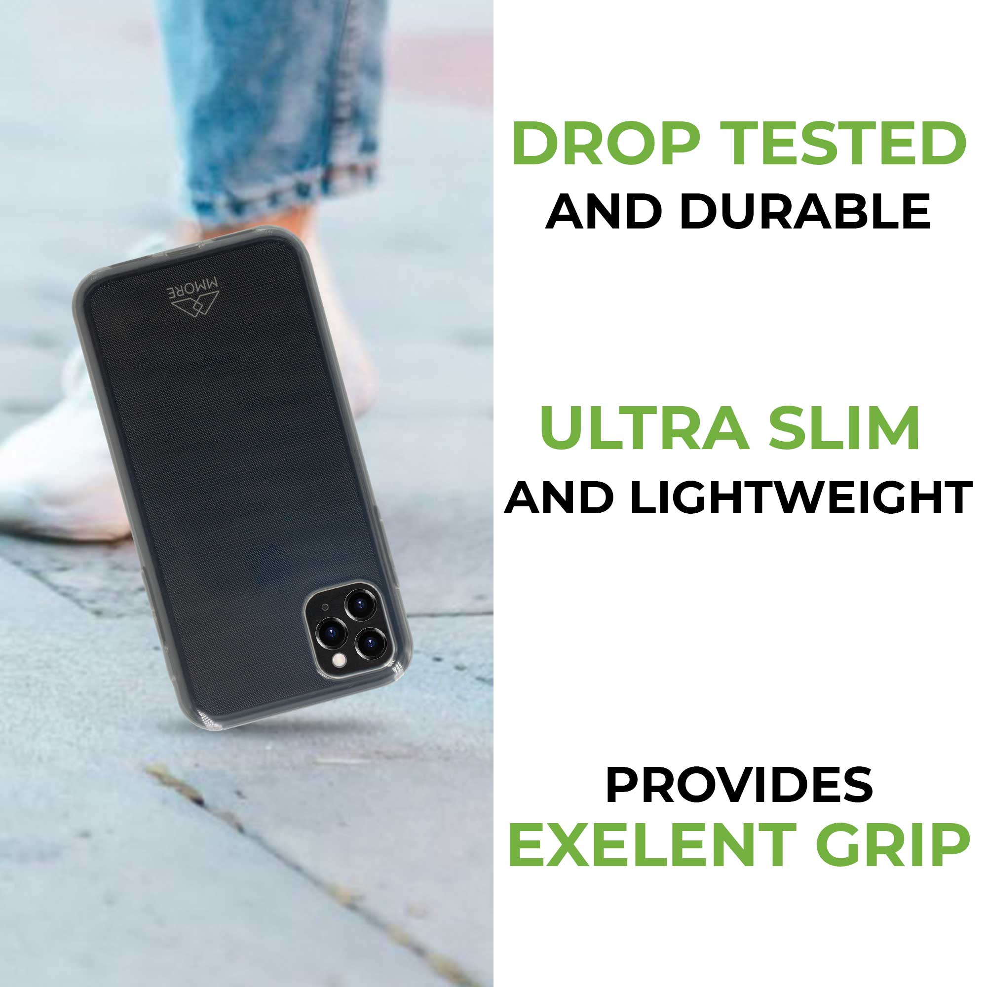 Recycled Ocean Plastic Transparent Phone Case Lets the Natural Color of your Phone Shine , While protecting not just your Phone but also the Environment!!!