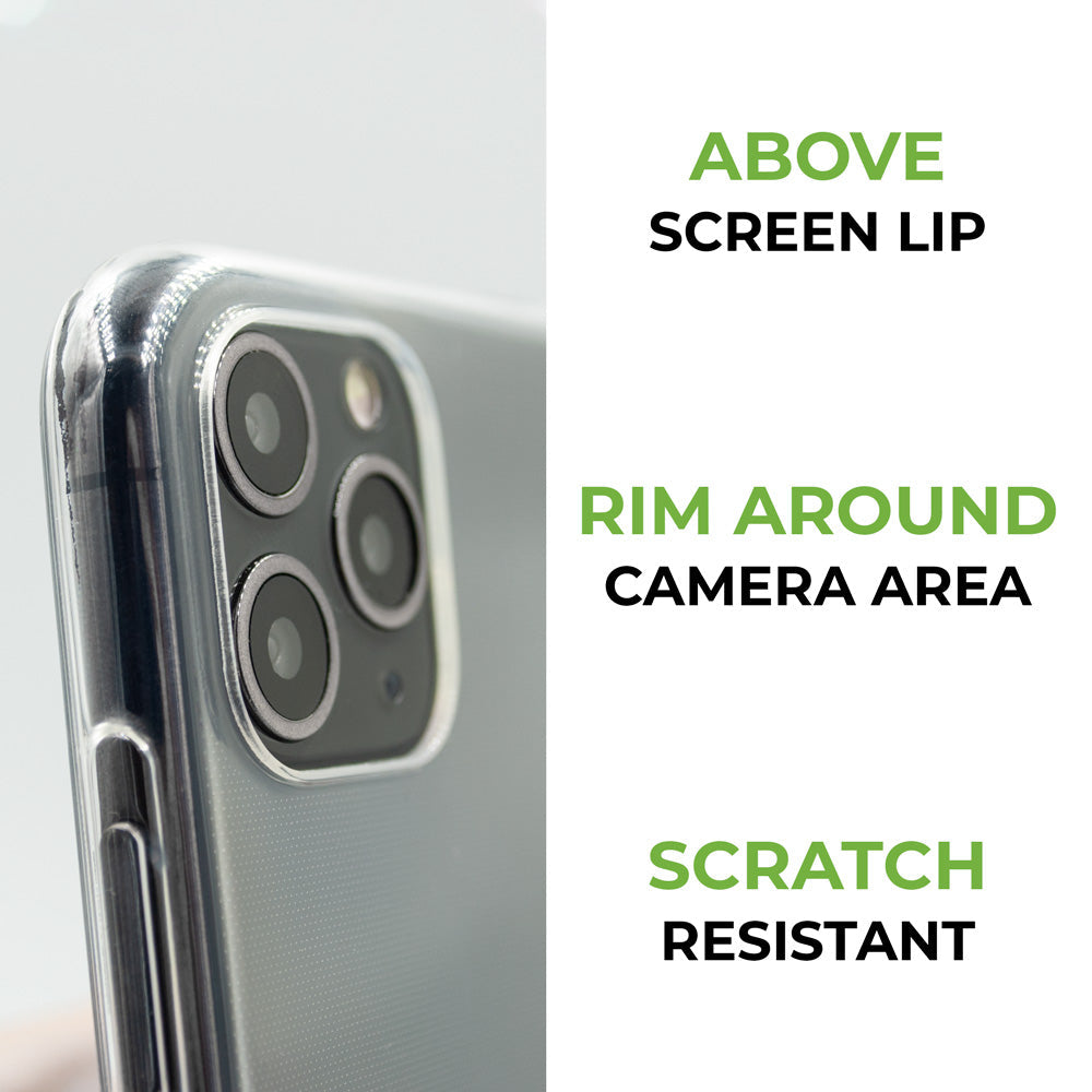 Recycled Ocean Plastic Transparent Phone Case Lets the Natural Color of your Phone Shine , While protecting not just your Phone but also the Environment!!!