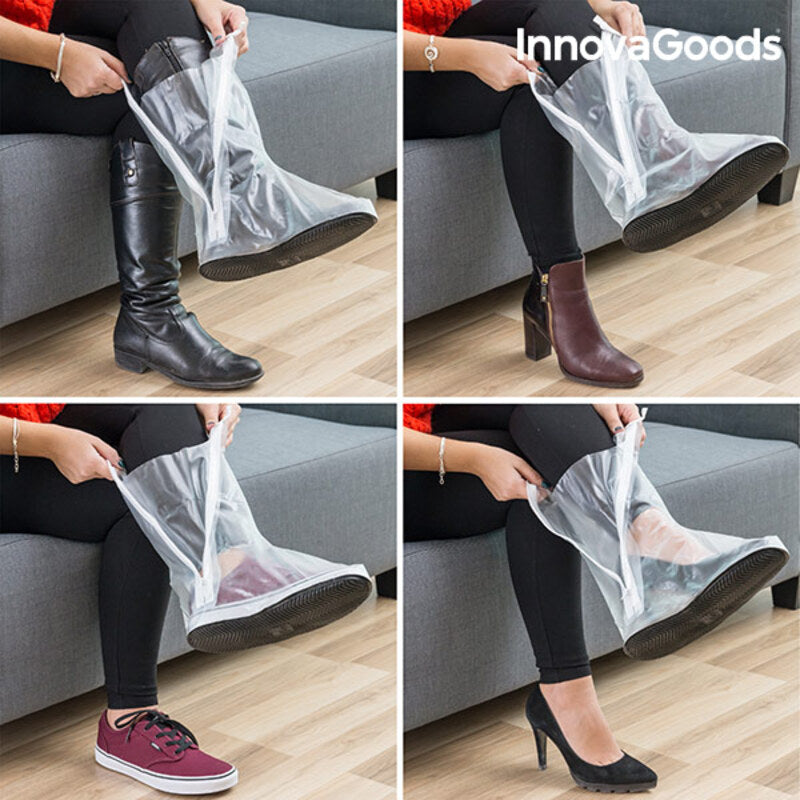 New Shoes? Going to a Party or Rainy Day on your way to Work or School! Don't Forget your Shoe Protector  Rain-Mud  Cover for Shoes 2 Units for Jordans , Nike Air , Vans and all other Shoe Brands !!!!