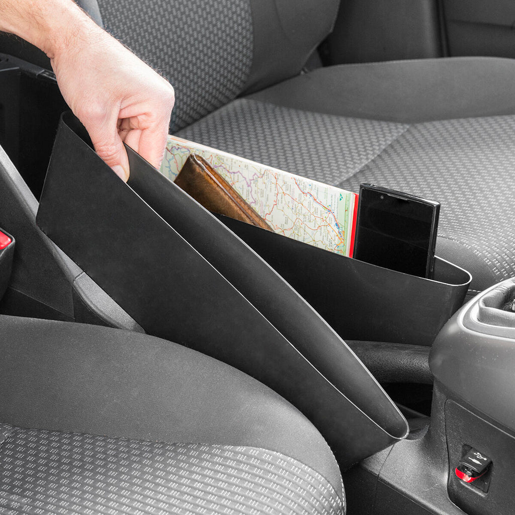Everything Flying around in your CAR ? With this Middle console Car organizer all your Problems are solved , no more blindly looking for your phone under the Seat while driving , it'll be store safely with the Car organizer 2.0!!!