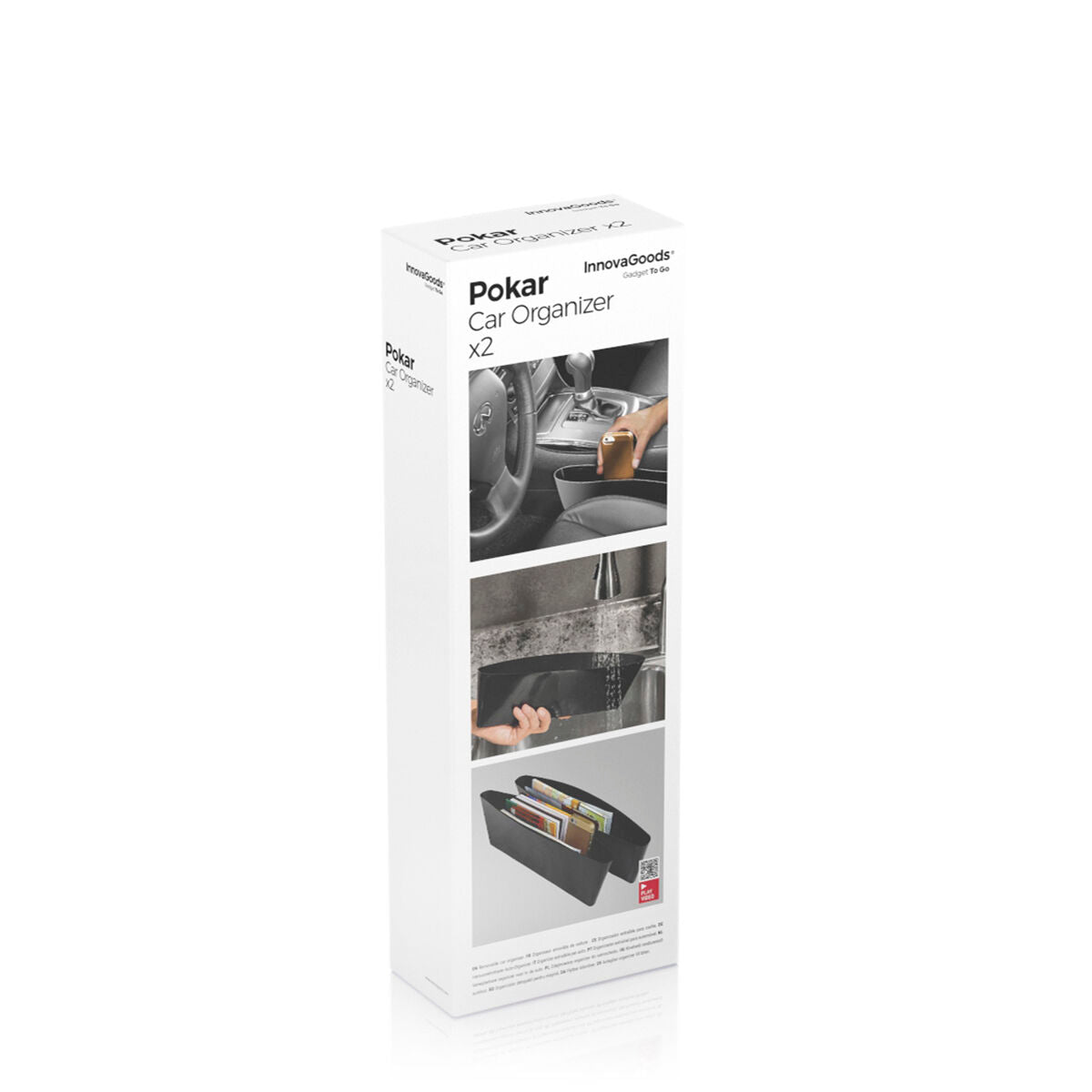 Everything Flying around in your CAR ? With this Middle console Car organizer all your Problems are solved , no more blindly looking for your phone under the Seat while driving , it'll be store safely with the Car organizer 2.0!!!