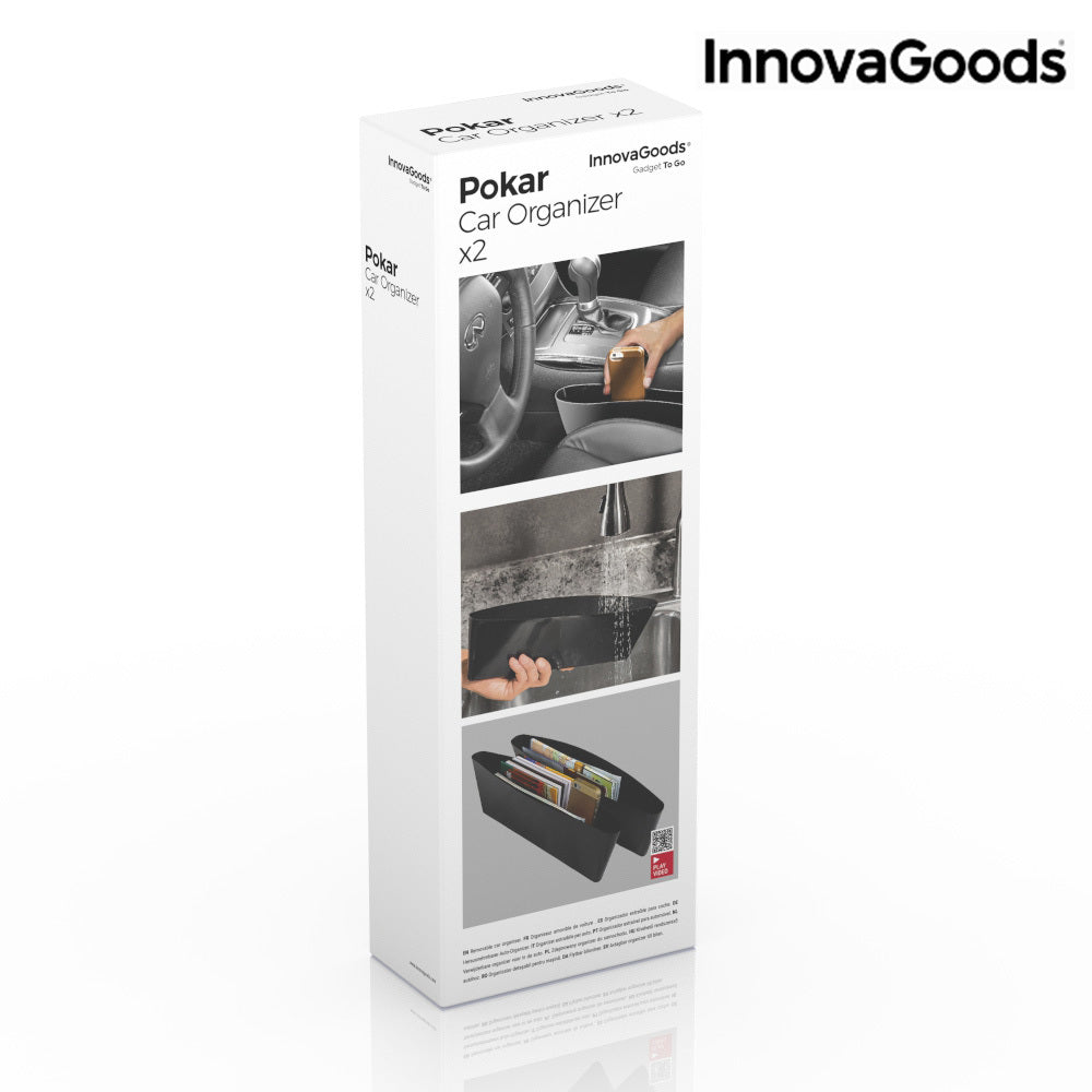 Everything Flying around in your CAR ? With this Middle console Car organizer all your Problems are solved , no more blindly looking for your phone under the Seat while driving , it'll be store safely with the Car organizer 2.0!!!