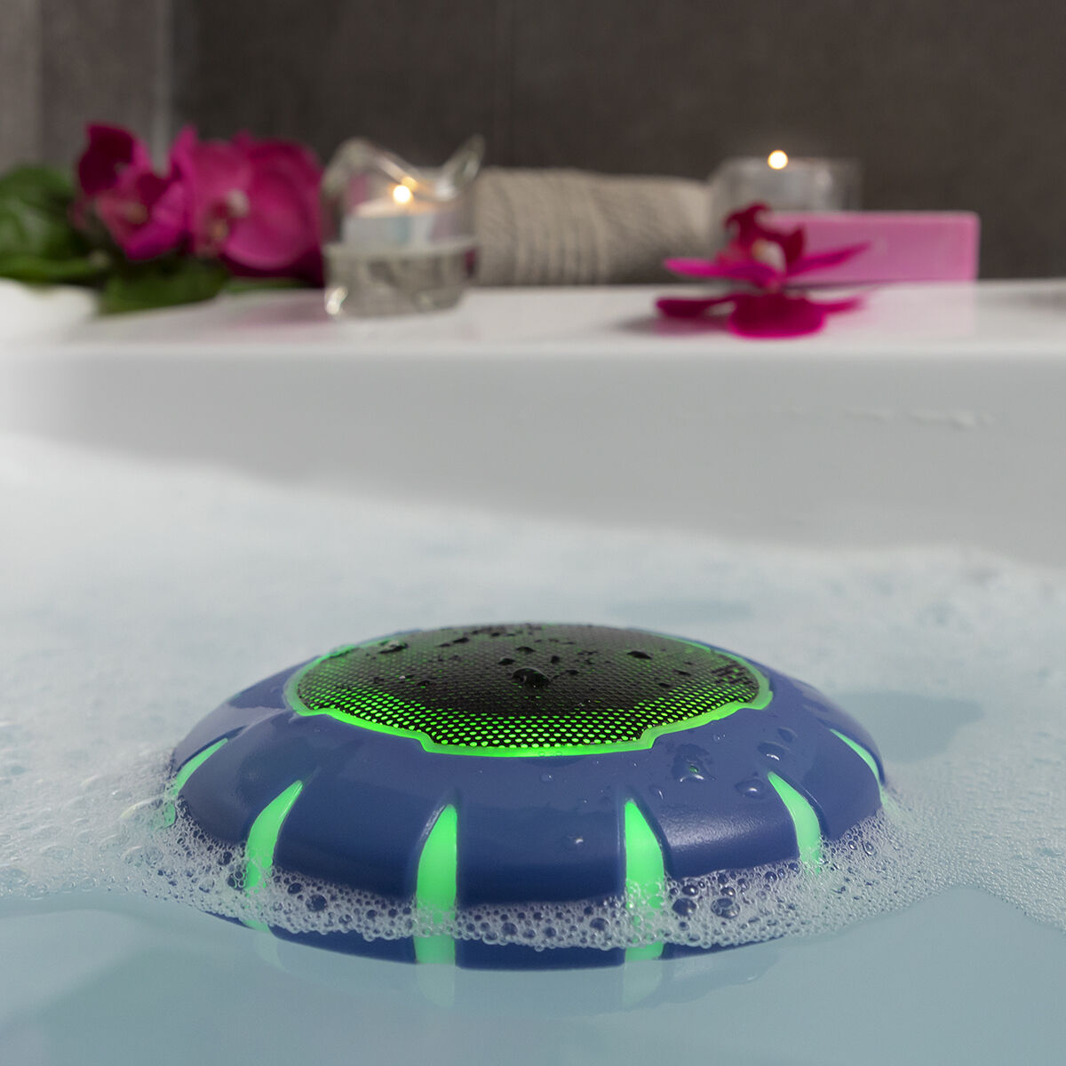 Floating Wireless Speaker with LED Floater