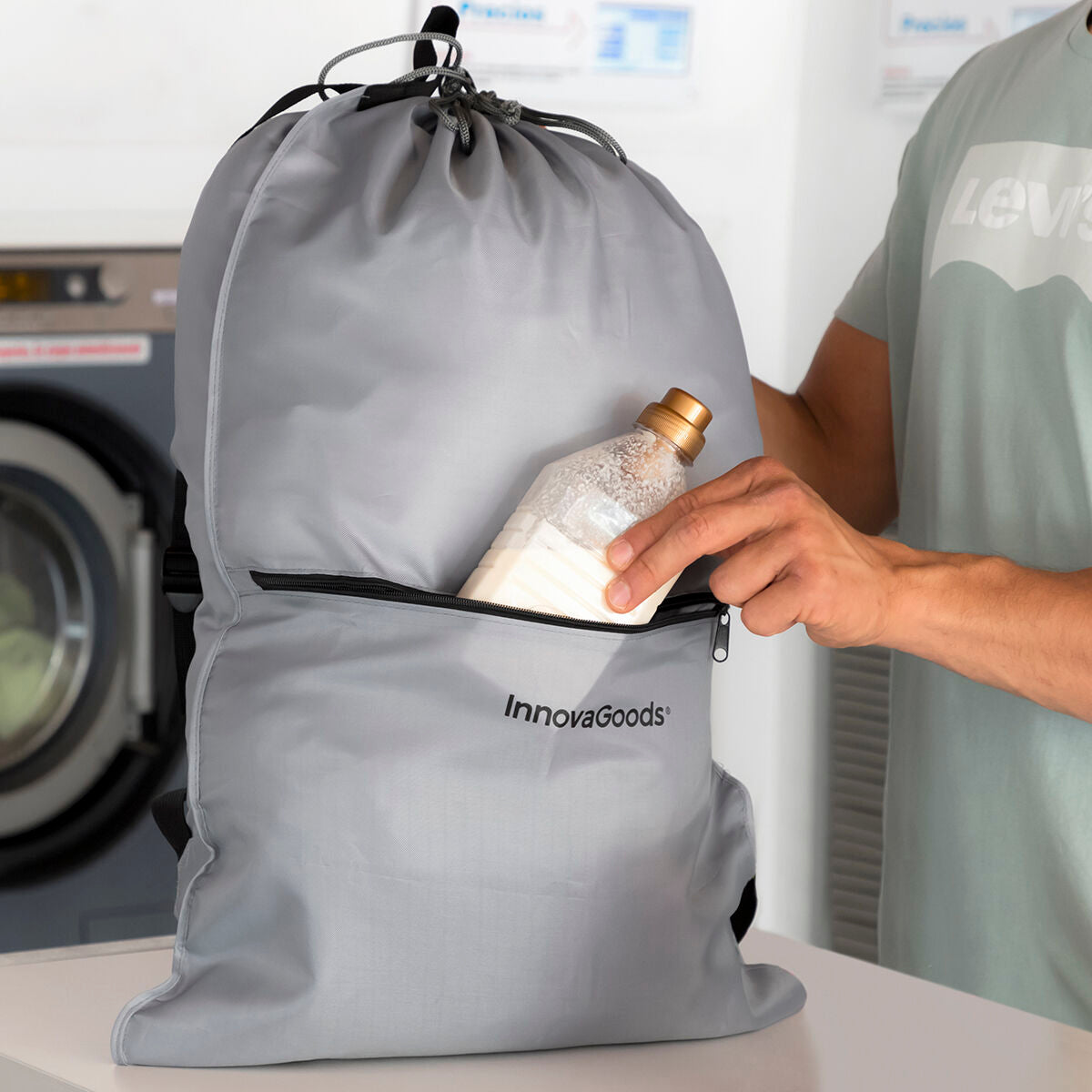 Backpack Laundry Bag 2-in-1