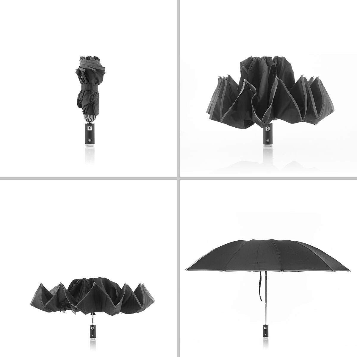 Folding Inverted Umbrella with LED Light!