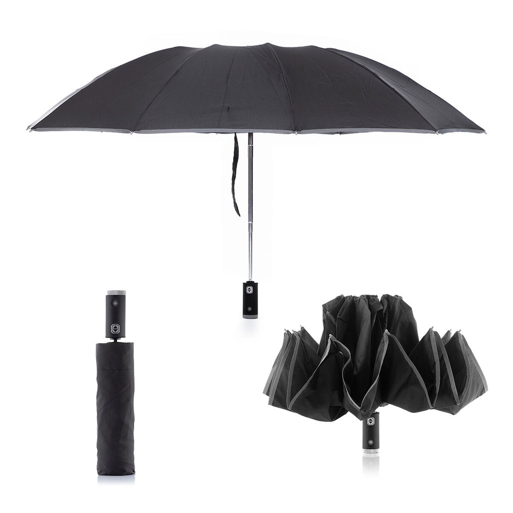 Folding Inverted Umbrella with LED Light!